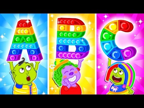 Lion Family на русском - Маша и Леопольд. Буквы из попитов - Мультик для детей