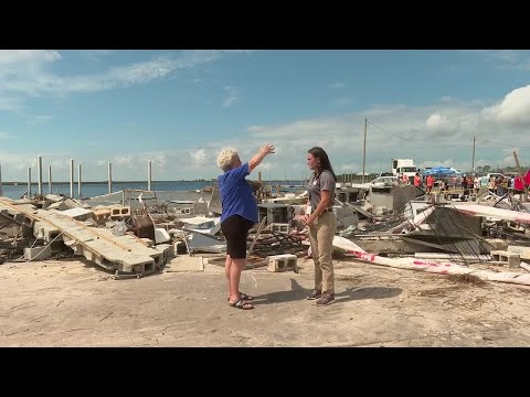 "It's a war zone": Steinhatchee neighbors behind recovery with rubble on every corner