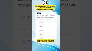 SOAL TKD UNHAN 2026 #unhan #profilingasn #snbt