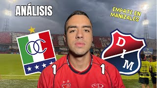 MEDALLO EMPATÓ AUNQUE SIGUE VIVO 🔴🔵⚽️ Increíblemente Medallo sigue vivo 1-1 en Manizales 
