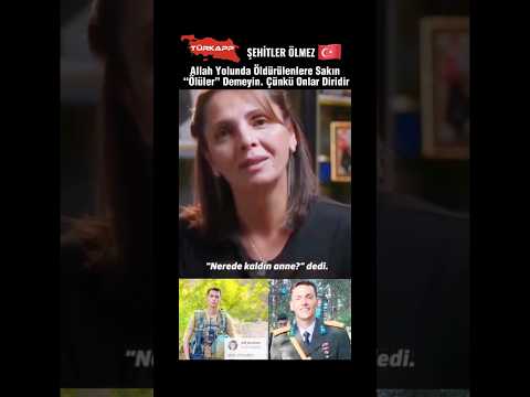 “Onlar Diridirler” Yüreğinize dokunacak bir söyleşi. Şehit annesinin Umre ziyaretinde yaşadıkları…