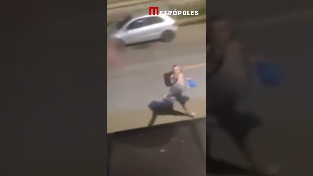 Meu Deus do céu mulher vê PM tentar matar amiga por ciúmes Vídeo