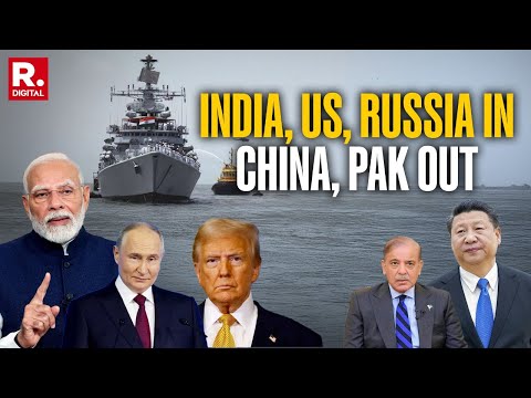 Indian Navy Welcomes Russia & US, Shows China, Pak The Hand | Maritime Exercises 2026