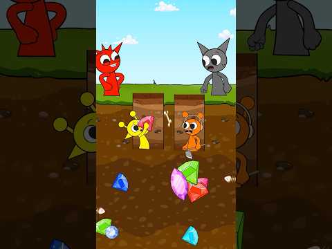 Never Give Up: Oren’s Inspiring Journey to Defeat Simon - Sprunki Animation