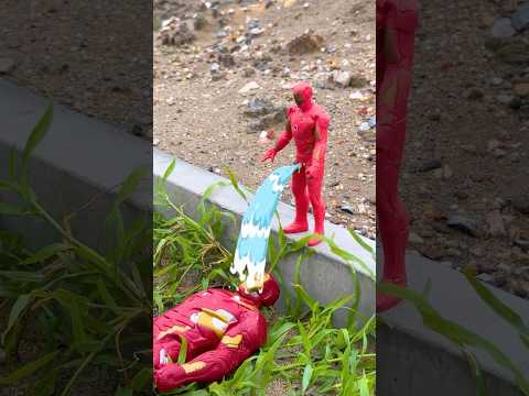 Hulk vs Spider Man and Venom pissing and the ending Marvel Toys