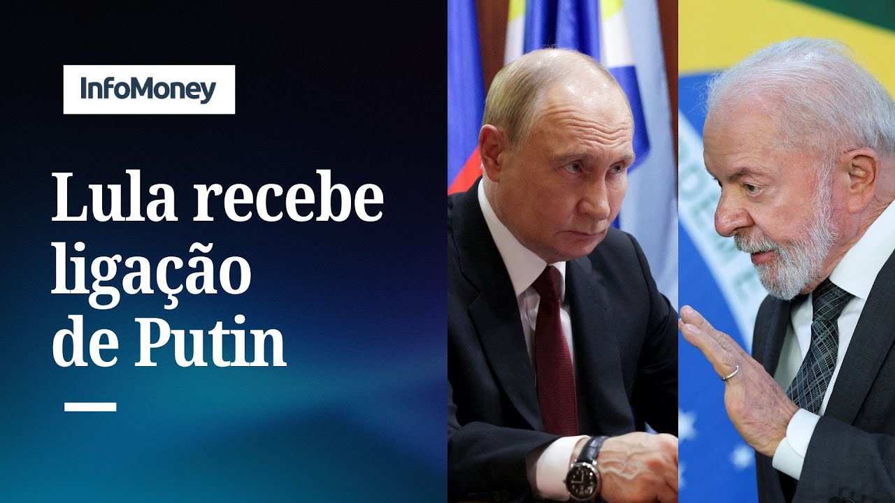 Lula e Putin conversam sobre guerra na Ucrânia e conversa com Trump | InfoMoney News