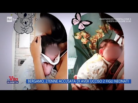 Bergamo, 27enne accusata di aver ucciso 2 figli neonati - La Vita in diretta - 06/11/2023