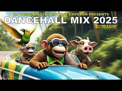 Dancehall Mix 2025 | DJ Treasure Feat Chronic Law, Vybz Kartel, Jamal, 450 (New Dancehall Songs 2025