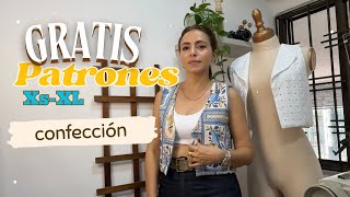 PATRONES GRATIS/ COMO HACER CHALECOS FORRADOS PASO A PASO