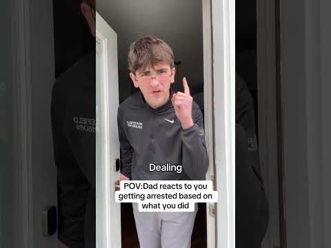 Dads not happy #skit #dad #cop