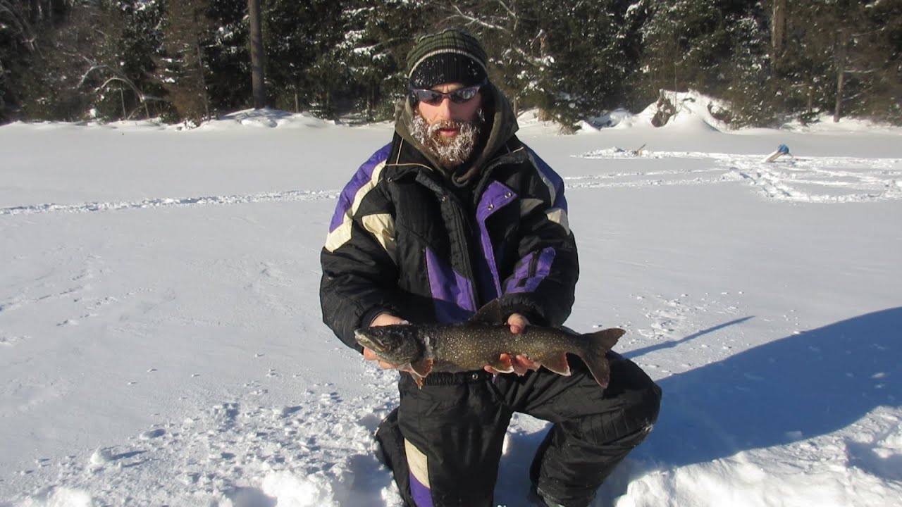 Catch n Cook - -30 Degrees! - Winter Ice Fishing Trout and Woodsman's Lunch
