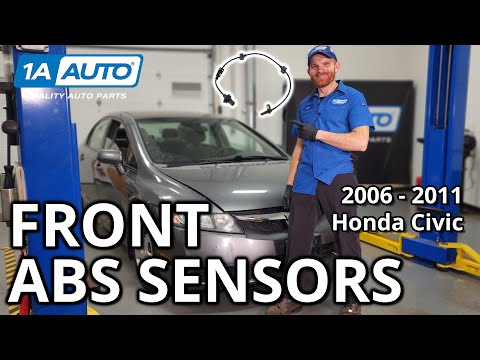 How to Replace Front ABS Sensors 2006-2011 Honda Civic