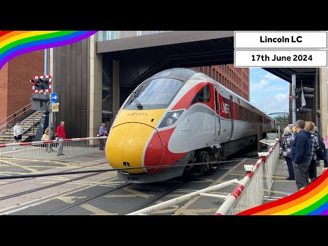 Lincoln High Street Level Crossing (17/06/2024)