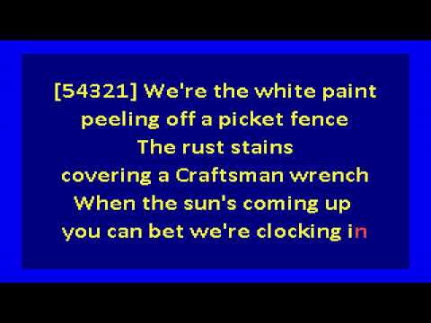 Luke Combs – Blue Collar Boys (karaoke)