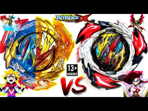 MANGA ENDING VALT vs BEL: Ultimate Valkyrie vs Dangerous Belial- Beyblade Burst DB Dynamite Battle