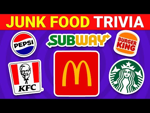 🍔 Can You Ace This Junk Food Trivia? 🍕 | Fast Food Trivia