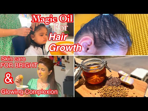 Live Proof🍃1 Magic Hair Growth oil For Kids & Adults | Face Botox Mask For Glowing Skin | lunch box