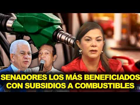 ¡NO HAY FORMA! Senadores son los más beneficiados con los subsidios a los combustibles