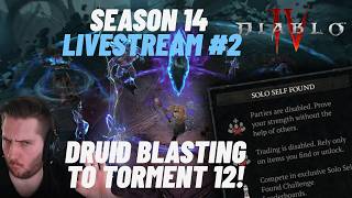 Diablo4 Season 14 ! WE GONNA BLAST RIGHT INTO T12! [ENG / GER]