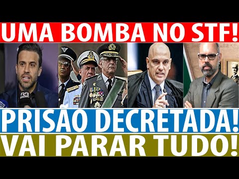 B0MBA! PRISÃ0 FOI DECRETADA FOI  NO STF! VAI PARAR TUDO! PABLO MARÇAL FAZ BRASIL TREMER