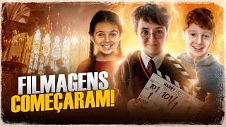 PRIMEIRA FOTO DE HARRY POTTER NA SÉRIE E TUDO SOBRE O INÍCIO DAS FILMAGENS!