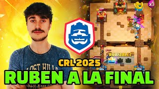RUBEN HA VUELTO AL MEJOR NIVEL CRL2025 ¿PODRA SER BICAMPEON DEL MUNDO? #clashroyale
