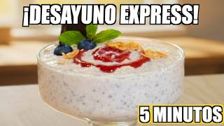 El MÁS FÁCIL y RICO. Desayuna AVENA DELICIOSA 🥣 lista en 5 minutos y sin azúcar