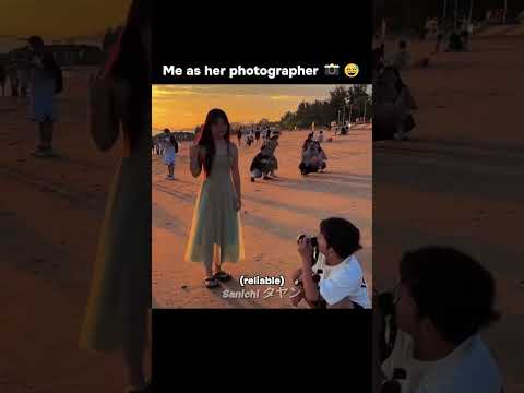 Me as her photographer 📸😅
