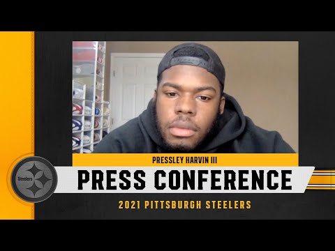 Steelers Press Conference (Jan. 20): Pressley Harvin III | Pittsburgh Steelers video clip
