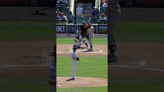 Luis Robert Jr.'s first Orioles hit is a two-run double off the wall!