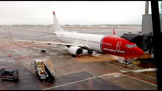 Norwegian 737-800 | Oslo ✈️ Krakow | Safety, Takeoff, Inflight & Landing