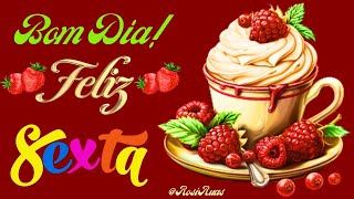 Mensagem de Bom Dia! Feliz Sexta! Que a Fé tome conta do seu dia! #bomdia #sexta