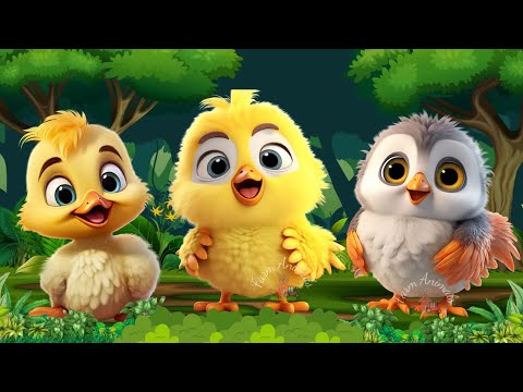 Lovely Animal Sounds: Chicken, Peacock, Eagle, Ostrich, Flamingo | Animal Sounds