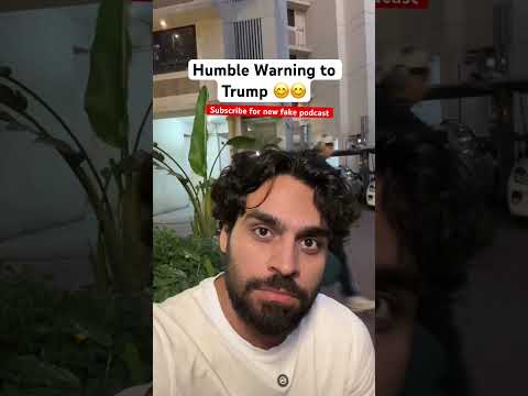 Warning to trump - Alpha Pandey