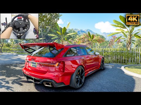 Audi RS6 Avant - The Crew Motorfest | Thrustmaster TX - Gameplay