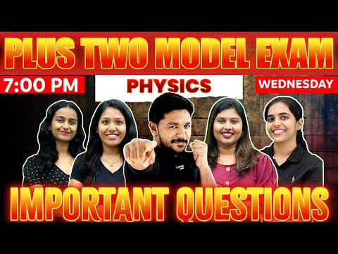 PlusTwo Model Exam | Physics | Important Questions | Exam Winner