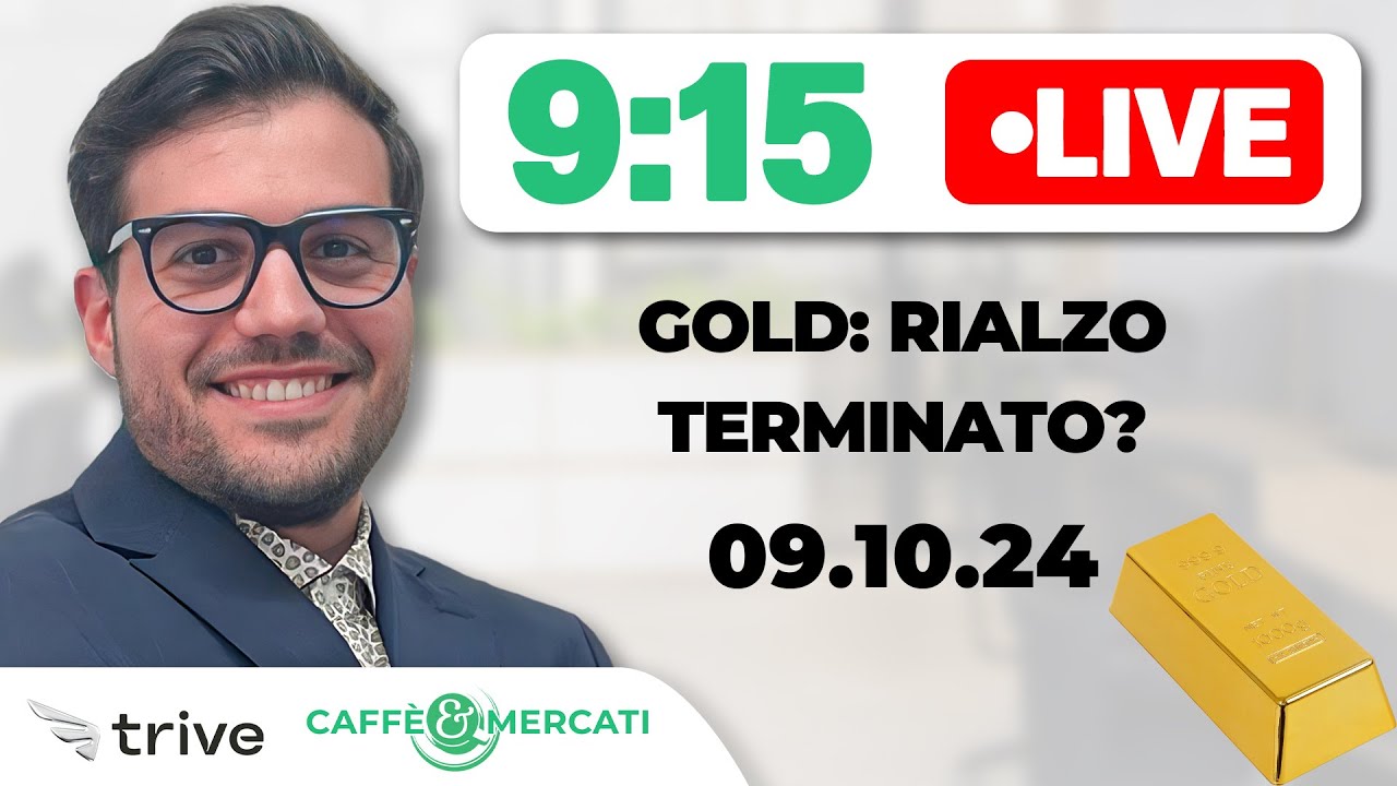 L’oro perde il 3% dai massimi: i rialzi sono davvero terminati?