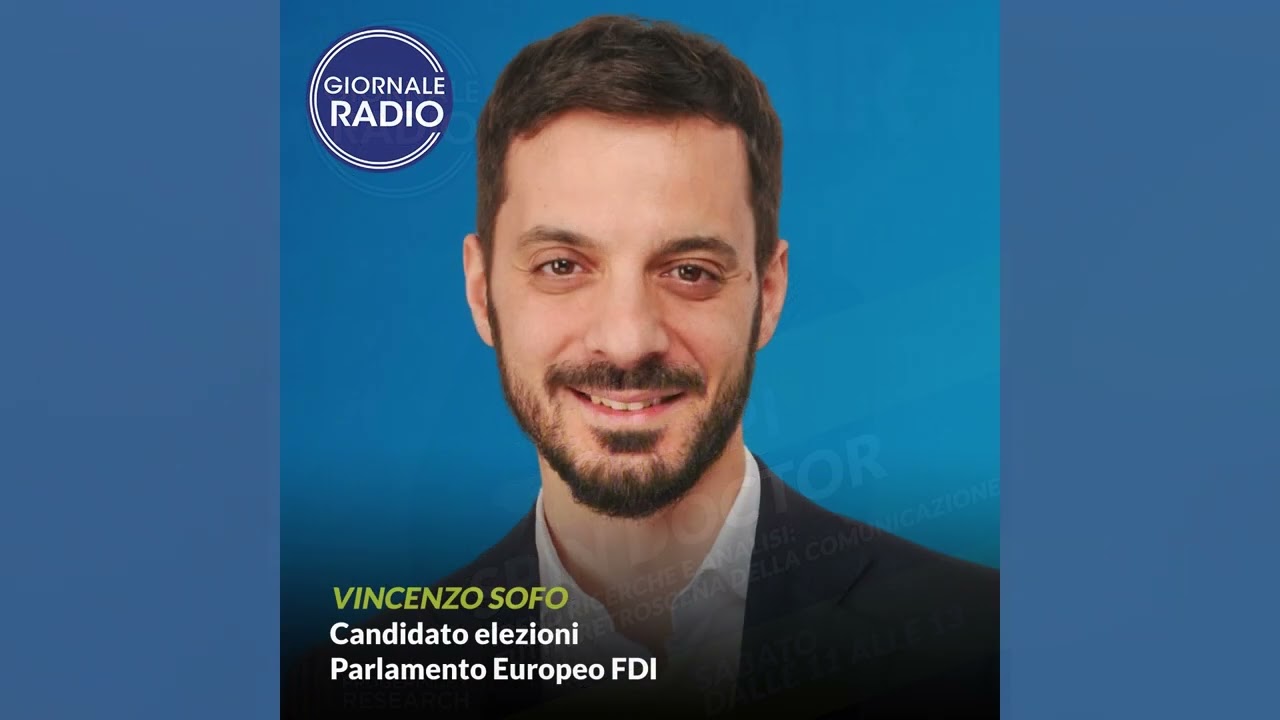 Giornale Radio - Spin Doctor | Incontro con Vincenzo Sofo (11/05/24)