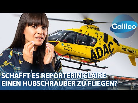 Helikopter-Training bei der ADAC-Luftrettung: 