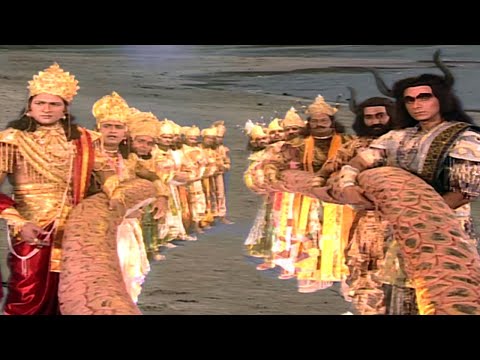 समुद्र मंथन | देवों के देव महादेव ने हलाहल विष पिया | हर हर महादेव | विष्णु पुराण कथा