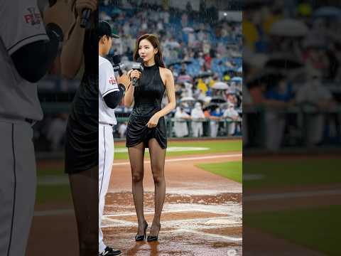 장마철 인터뷰 “ 이왕 젖은거 시원하게 ㅋㅋ”
