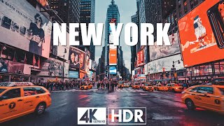 New York City 4K HDR – The City That Never Sleeps at Night