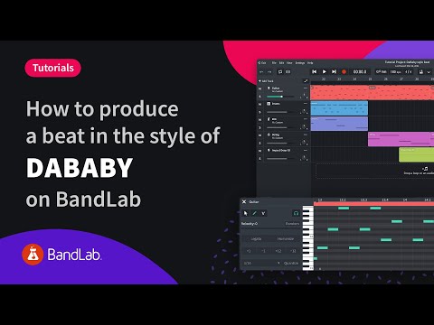 How to produce a DaBaby style beat using BandLab's free web Mix Editor