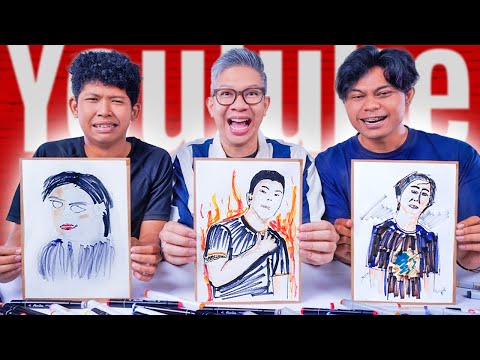 SIAPA BISA GAMBAR YOUTUBER PALING BAGUS??!!