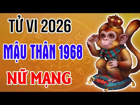 Xem Tử Vi Nữ Mạng Tuổi Mậu Thân 1968 Năm 2026 Bính Ngọ