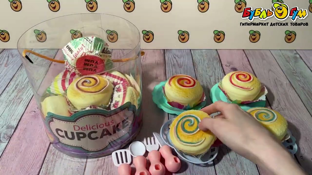 Набор игровой Сладости Маффины - видео