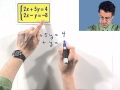 Elimination Method in Linear Equations