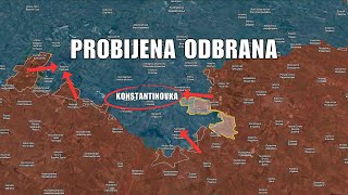 Ključna faza rata:Probijena odbrana kod Konstantinovke i Severska 🔥