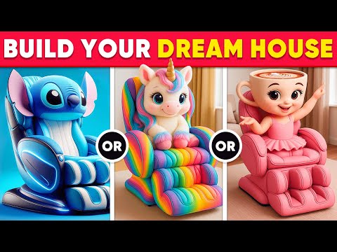 Would You Rather...? Build Your Luxury Fantasy House 🏡💖🤑💎 Daily Quiz