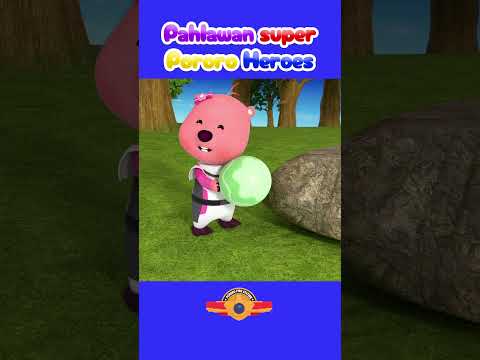 Telur dinosaurus terbang sangat jauh🚨 Pahlawan Super Pororo Heroes #laguanakanak #shorts #kids